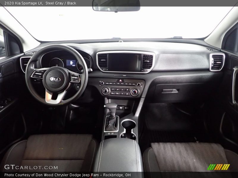 Steel Gray / Black 2020 Kia Sportage LX