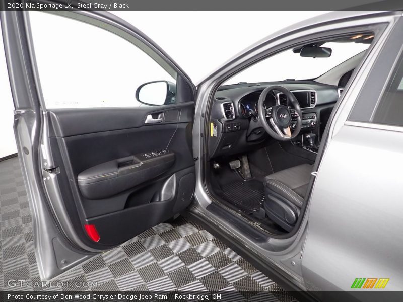 Steel Gray / Black 2020 Kia Sportage LX