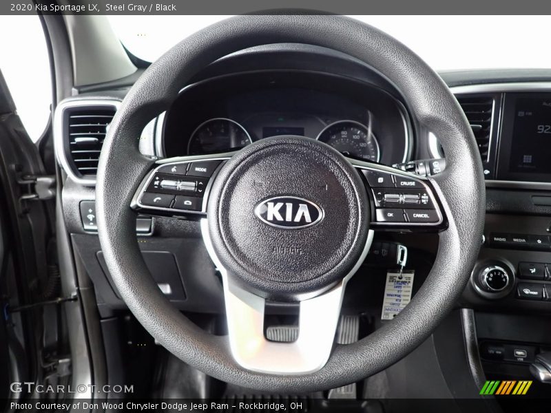 Steel Gray / Black 2020 Kia Sportage LX