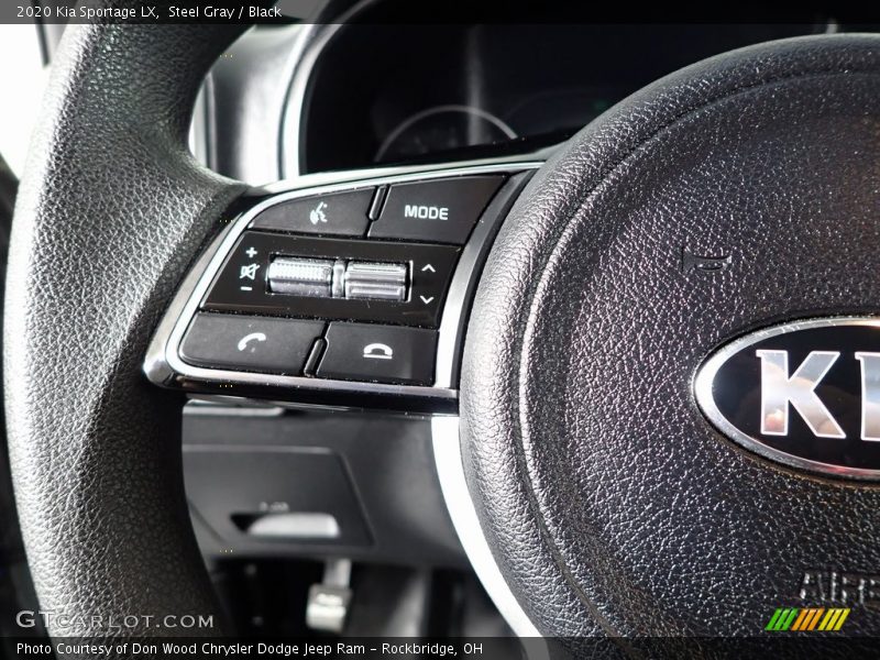 Steel Gray / Black 2020 Kia Sportage LX