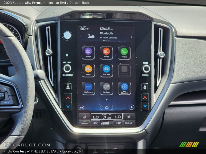 Ignition Red / Carbon Black 2023 Subaru WRX Premium