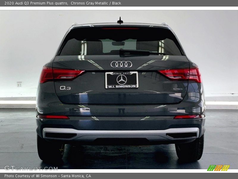 Chronos Gray Metallic / Black 2020 Audi Q3 Premium Plus quattro