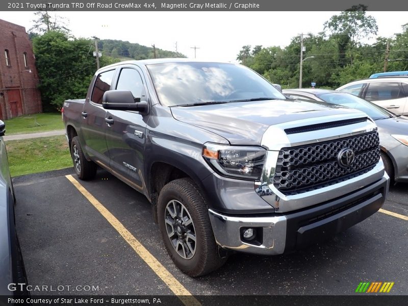 Magnetic Gray Metallic / Graphite 2021 Toyota Tundra TRD Off Road CrewMax 4x4