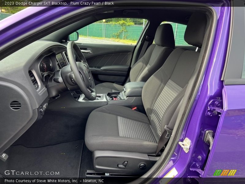 Front Seat of 2023 Charger SXT Blacktop