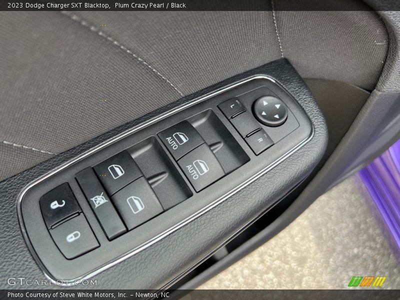 Plum Crazy Pearl / Black 2023 Dodge Charger SXT Blacktop