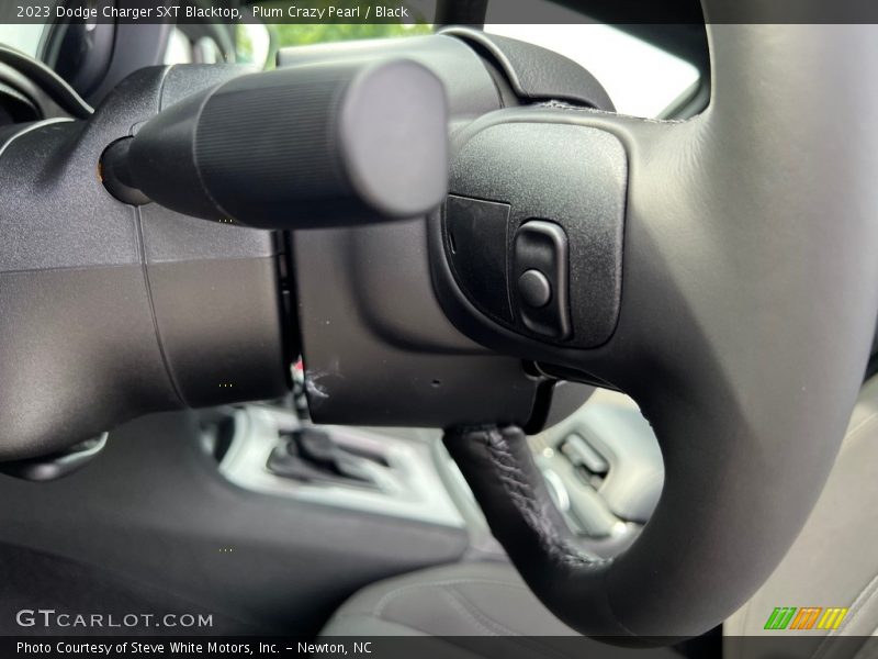Plum Crazy Pearl / Black 2023 Dodge Charger SXT Blacktop