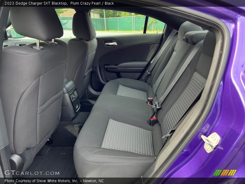Rear Seat of 2023 Charger SXT Blacktop