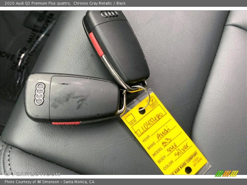 Keys of 2020 Q3 Premium Plus quattro