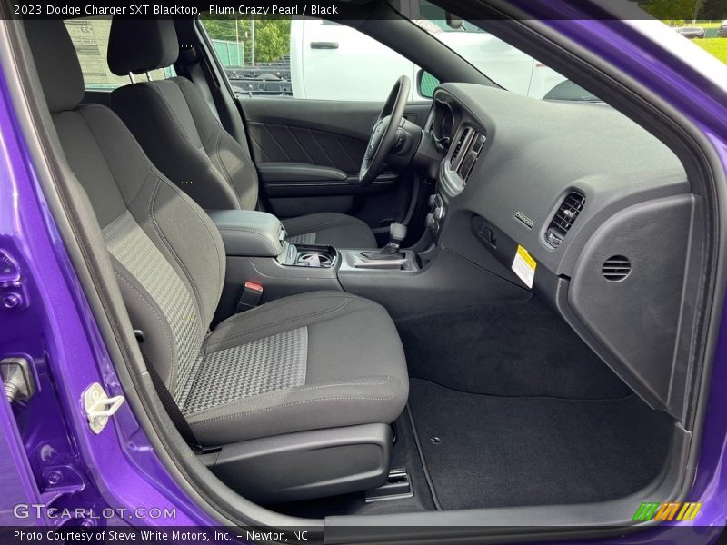 Front Seat of 2023 Charger SXT Blacktop