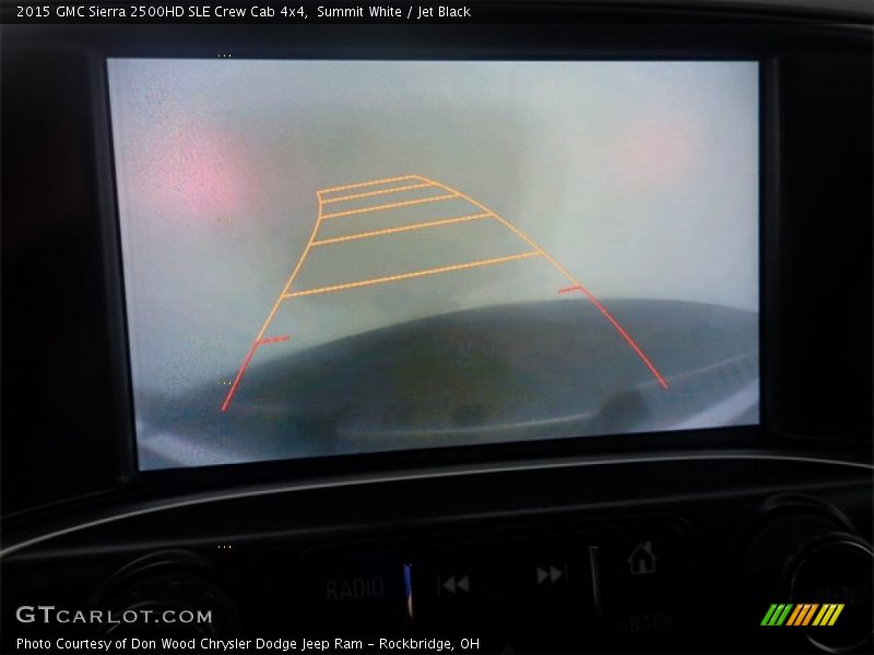 Summit White / Jet Black 2015 GMC Sierra 2500HD SLE Crew Cab 4x4