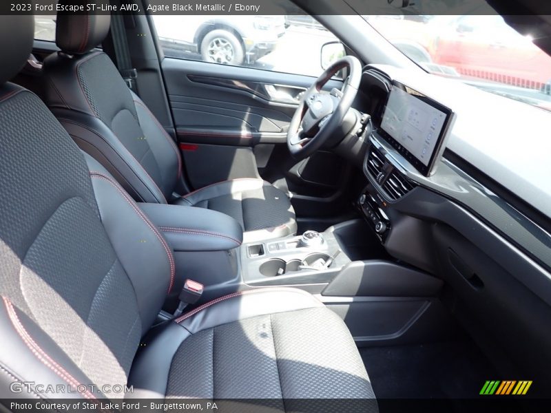 Agate Black Metallic / Ebony 2023 Ford Escape ST-Line AWD