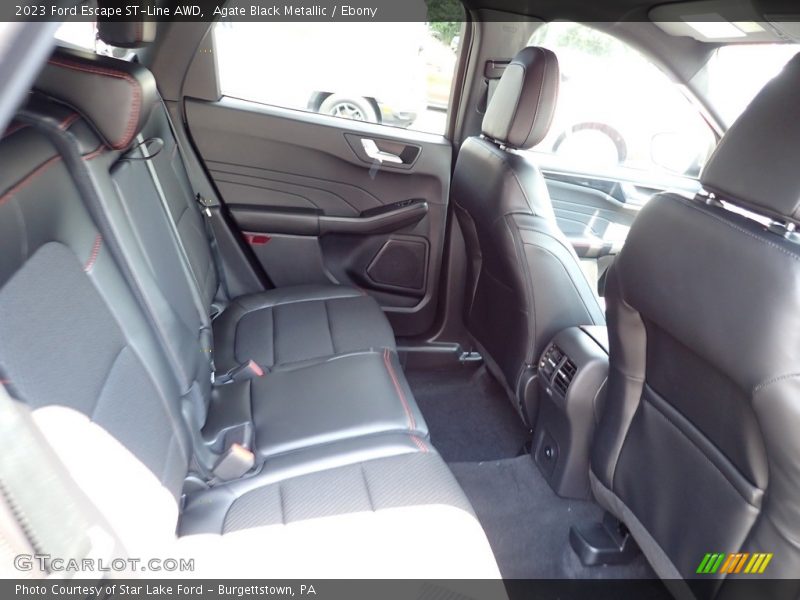 Agate Black Metallic / Ebony 2023 Ford Escape ST-Line AWD