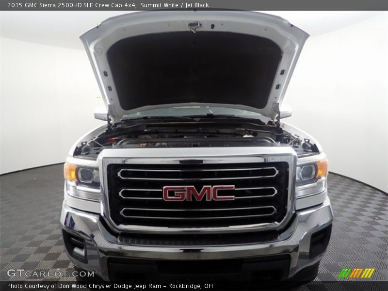 Summit White / Jet Black 2015 GMC Sierra 2500HD SLE Crew Cab 4x4