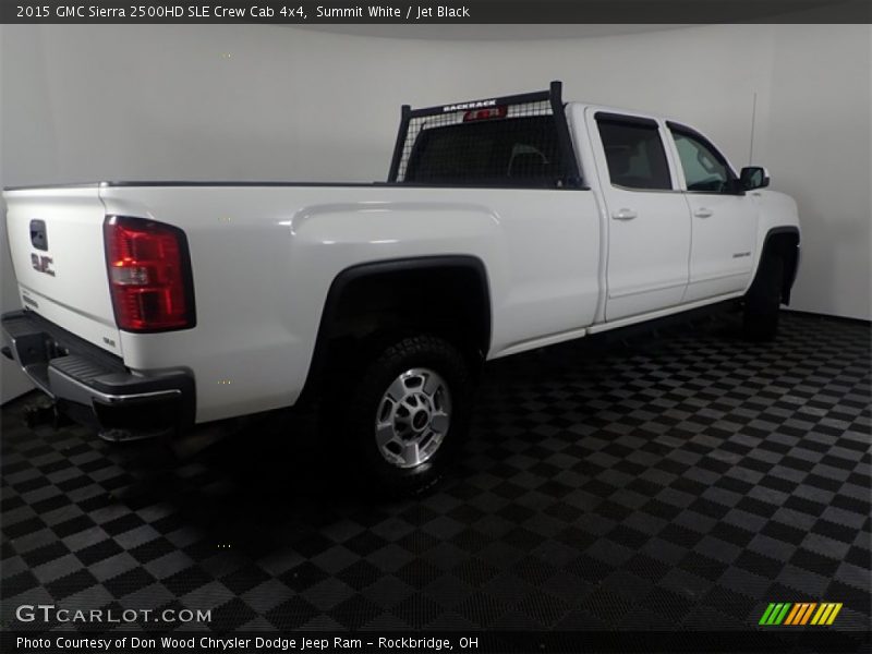Summit White / Jet Black 2015 GMC Sierra 2500HD SLE Crew Cab 4x4
