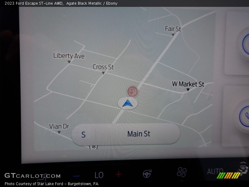Navigation of 2023 Escape ST-Line AWD