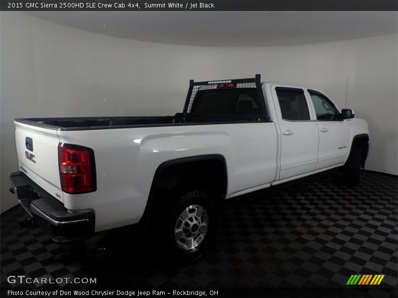 Summit White / Jet Black 2015 GMC Sierra 2500HD SLE Crew Cab 4x4