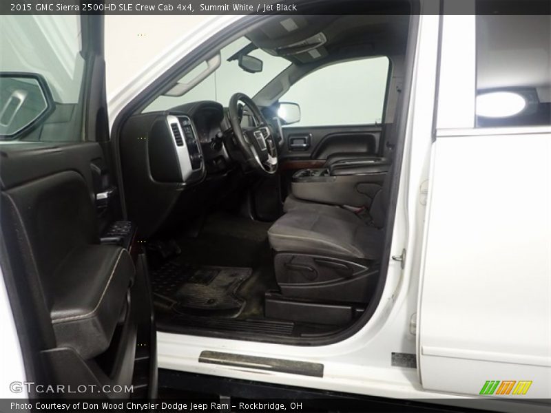 Summit White / Jet Black 2015 GMC Sierra 2500HD SLE Crew Cab 4x4