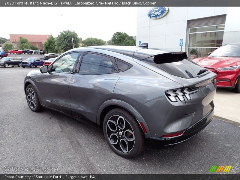 Carbonized Gray Metallic / Black Onyx/Copper 2023 Ford Mustang Mach-E GT eAWD