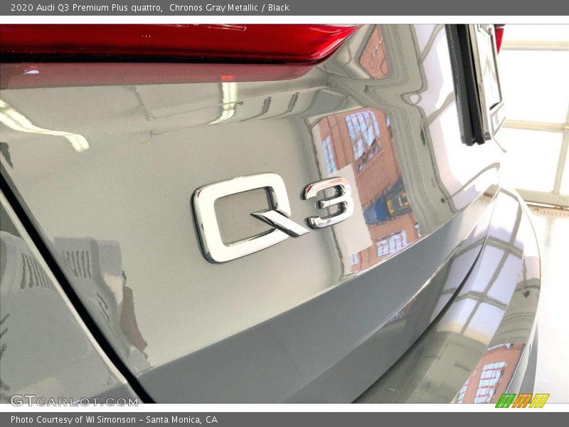 Chronos Gray Metallic / Black 2020 Audi Q3 Premium Plus quattro