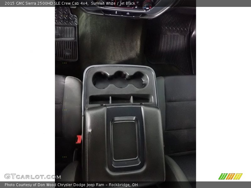Summit White / Jet Black 2015 GMC Sierra 2500HD SLE Crew Cab 4x4
