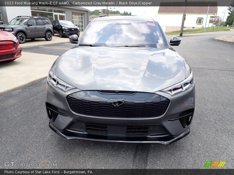 Carbonized Gray Metallic / Black Onyx/Copper 2023 Ford Mustang Mach-E GT eAWD