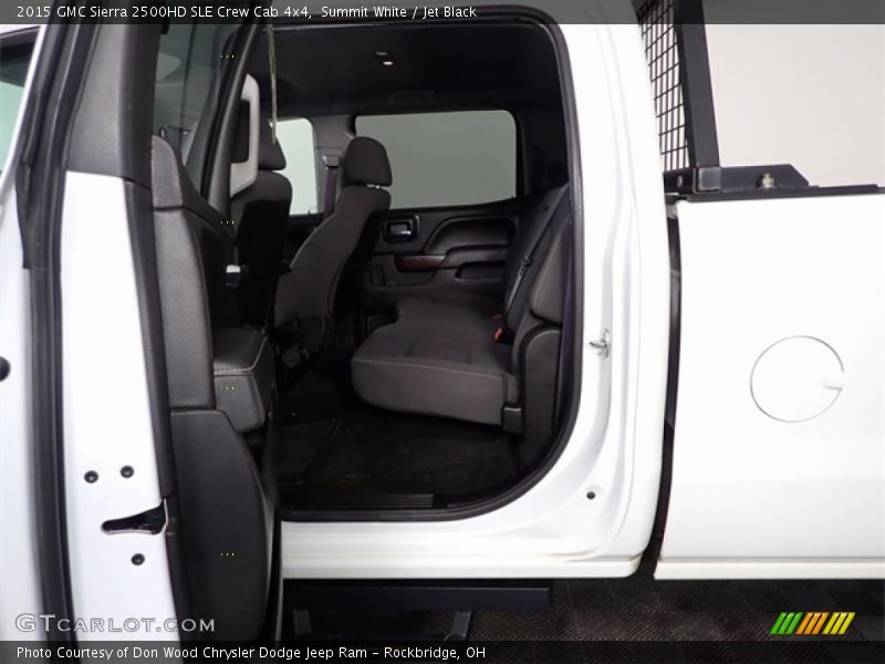 Summit White / Jet Black 2015 GMC Sierra 2500HD SLE Crew Cab 4x4