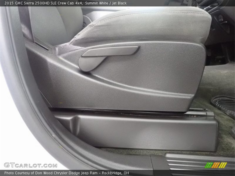 Summit White / Jet Black 2015 GMC Sierra 2500HD SLE Crew Cab 4x4