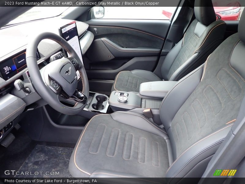  2023 Mustang Mach-E GT eAWD Black Onyx/Copper Interior