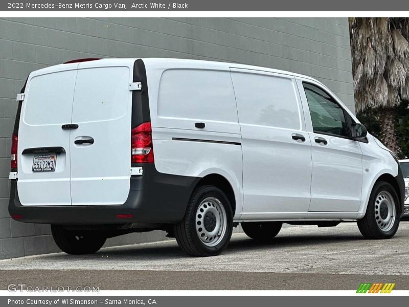 Arctic White / Black 2022 Mercedes-Benz Metris Cargo Van