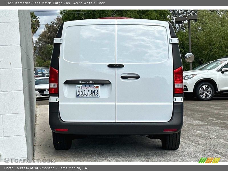 Arctic White / Black 2022 Mercedes-Benz Metris Cargo Van