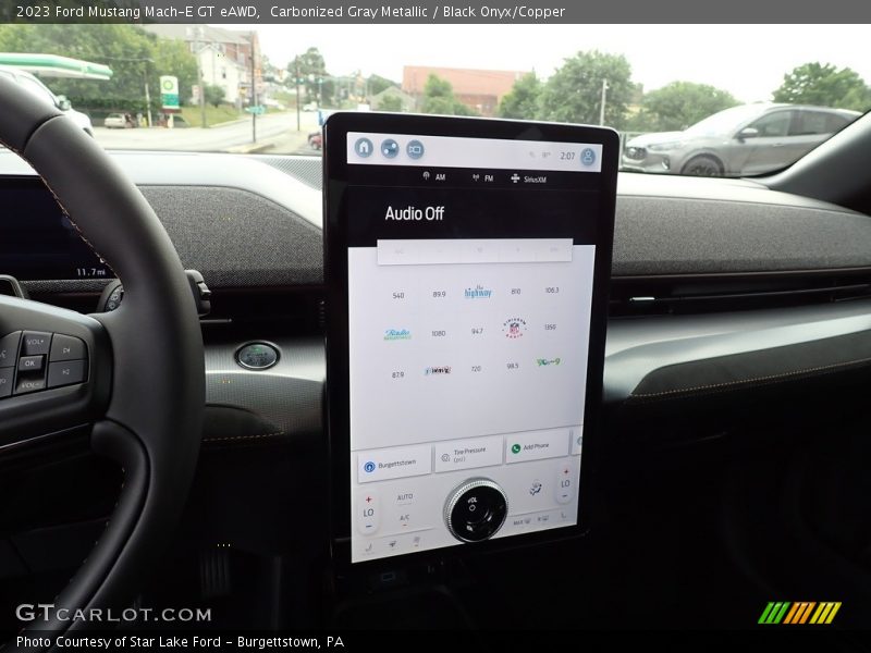 Carbonized Gray Metallic / Black Onyx/Copper 2023 Ford Mustang Mach-E GT eAWD