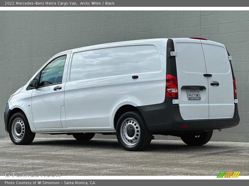 Arctic White / Black 2022 Mercedes-Benz Metris Cargo Van