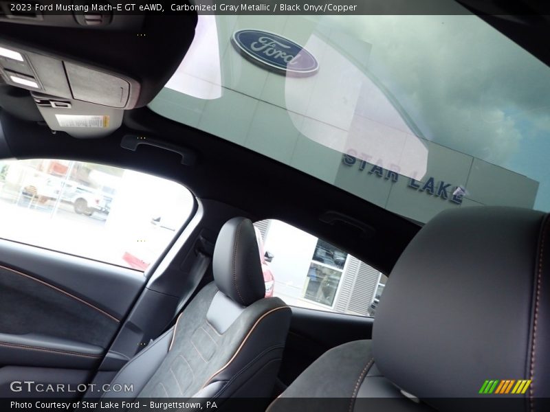 Sunroof of 2023 Mustang Mach-E GT eAWD