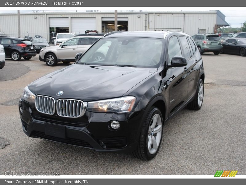 Jet Black / Oyster 2017 BMW X3 xDrive28i