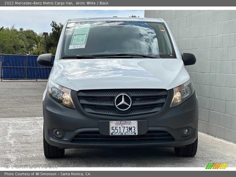 Arctic White / Black 2022 Mercedes-Benz Metris Cargo Van