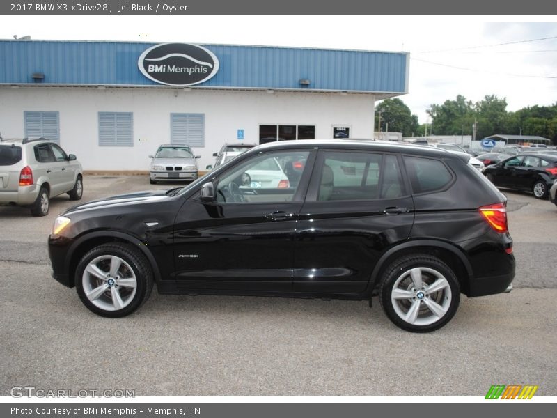 Jet Black / Oyster 2017 BMW X3 xDrive28i