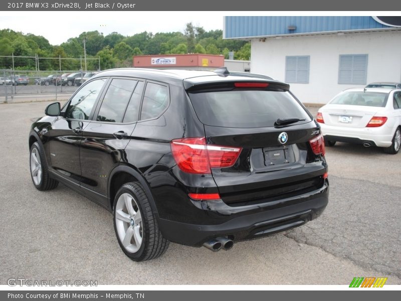 Jet Black / Oyster 2017 BMW X3 xDrive28i