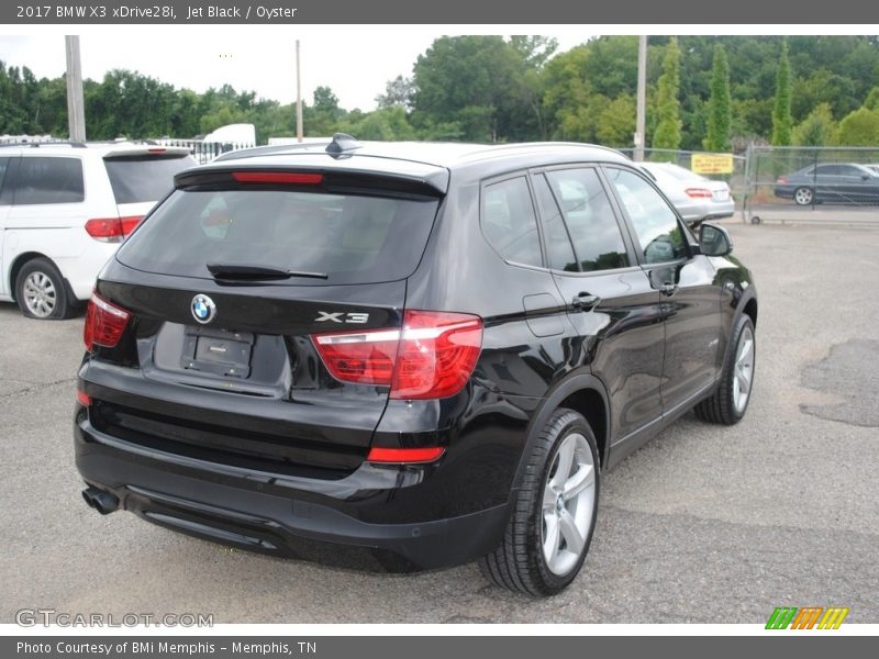 Jet Black / Oyster 2017 BMW X3 xDrive28i