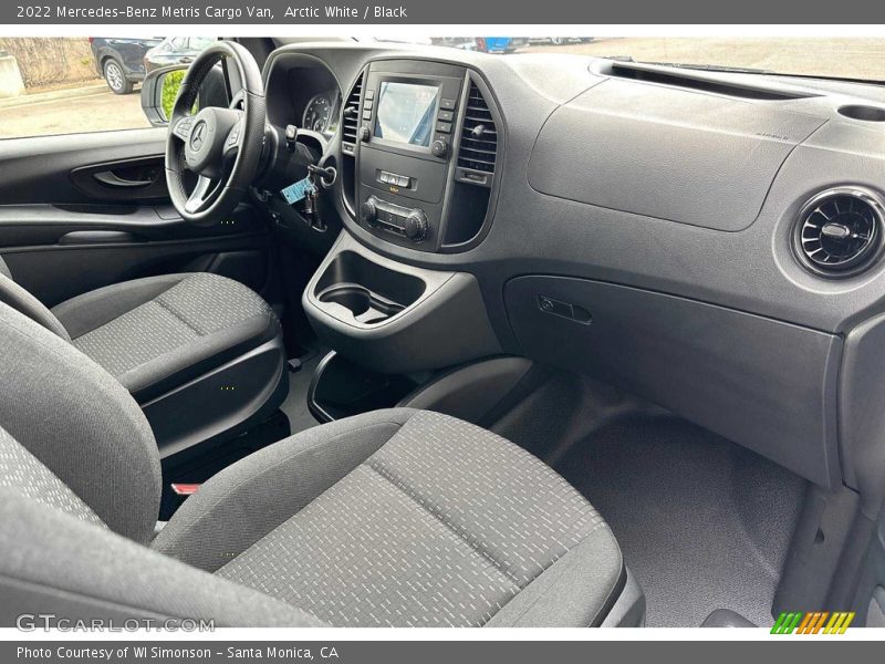 Dashboard of 2022 Metris Cargo Van