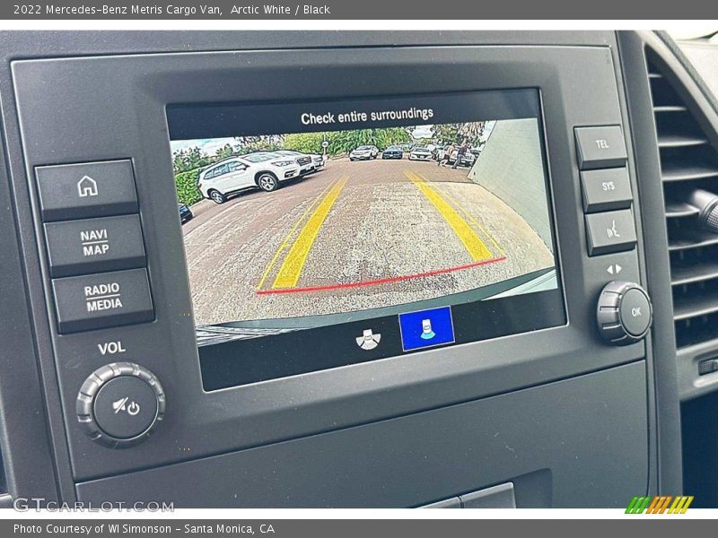 Controls of 2022 Metris Cargo Van