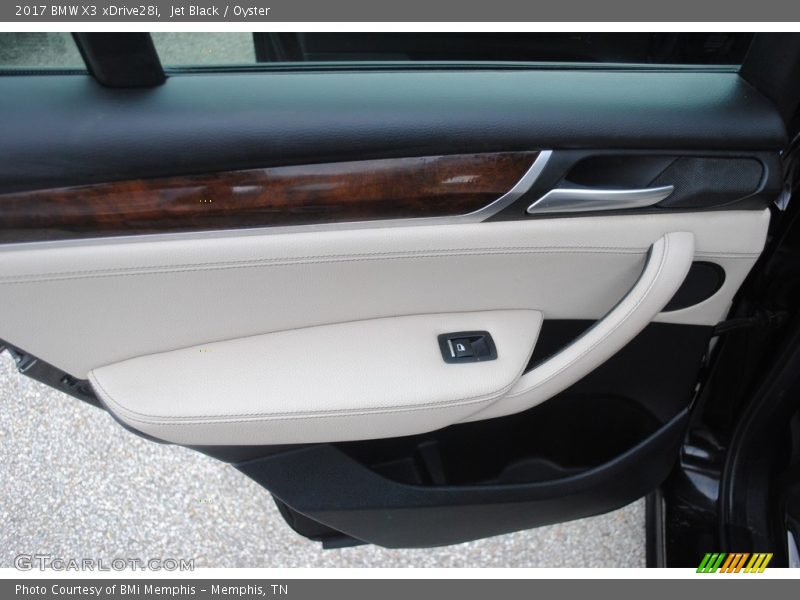 Jet Black / Oyster 2017 BMW X3 xDrive28i