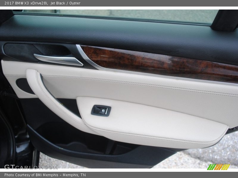 Jet Black / Oyster 2017 BMW X3 xDrive28i