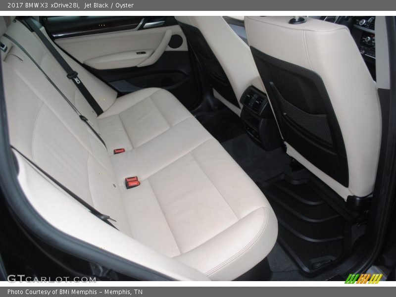 Jet Black / Oyster 2017 BMW X3 xDrive28i