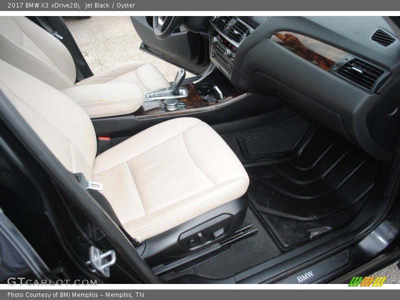 Jet Black / Oyster 2017 BMW X3 xDrive28i