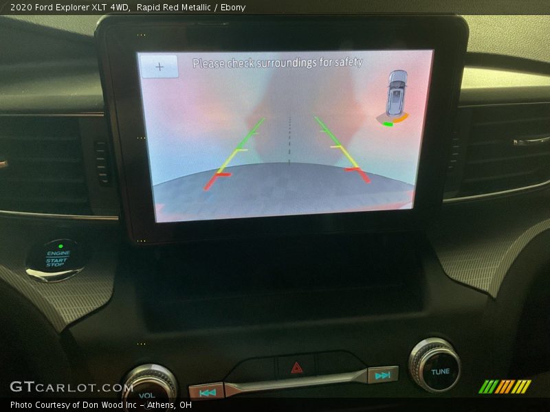 Rapid Red Metallic / Ebony 2020 Ford Explorer XLT 4WD