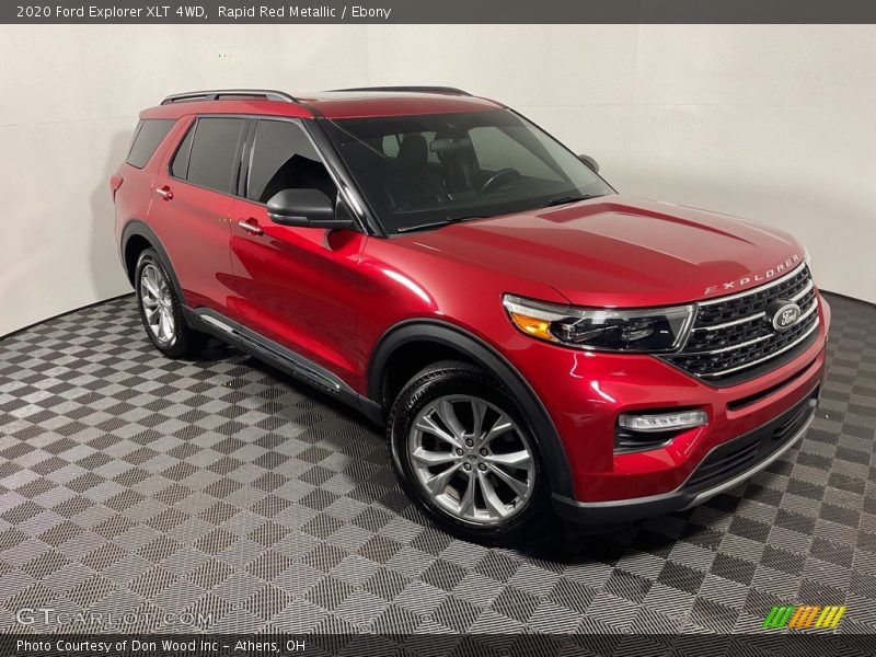 Rapid Red Metallic / Ebony 2020 Ford Explorer XLT 4WD