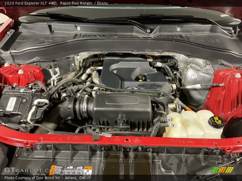 Rapid Red Metallic / Ebony 2020 Ford Explorer XLT 4WD
