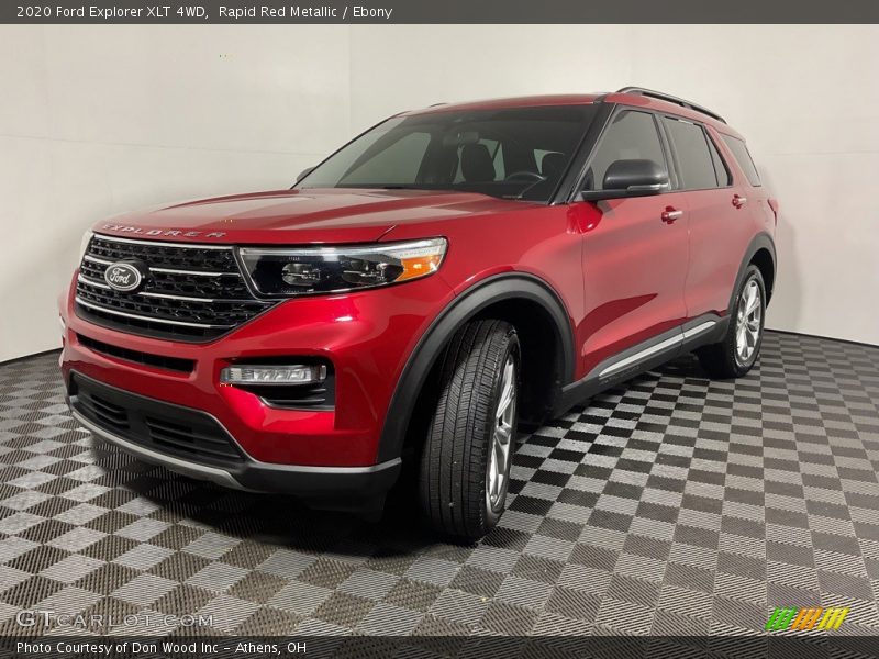 Rapid Red Metallic / Ebony 2020 Ford Explorer XLT 4WD