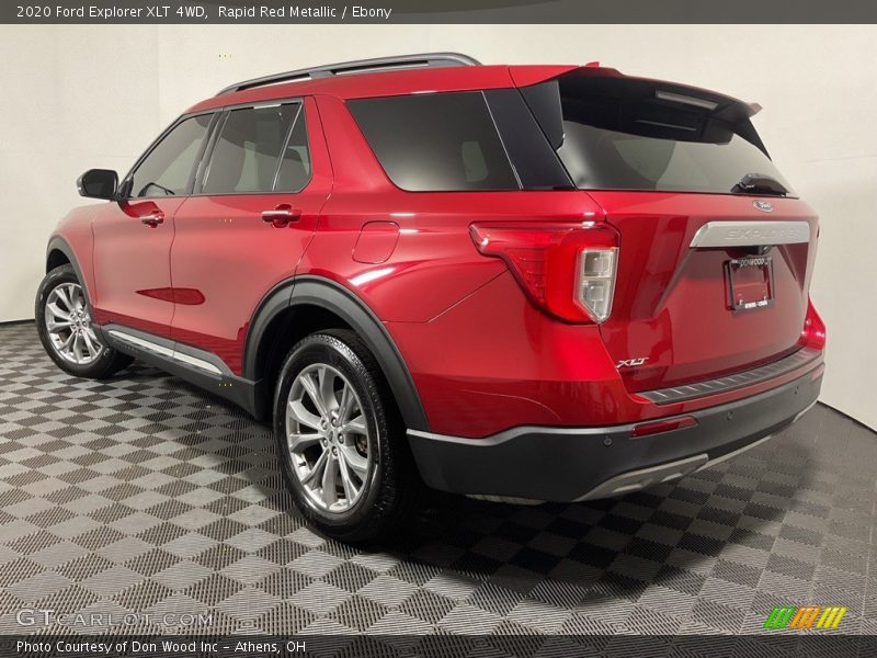 Rapid Red Metallic / Ebony 2020 Ford Explorer XLT 4WD