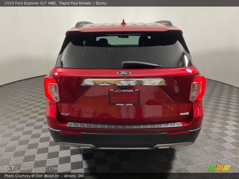 Rapid Red Metallic / Ebony 2020 Ford Explorer XLT 4WD